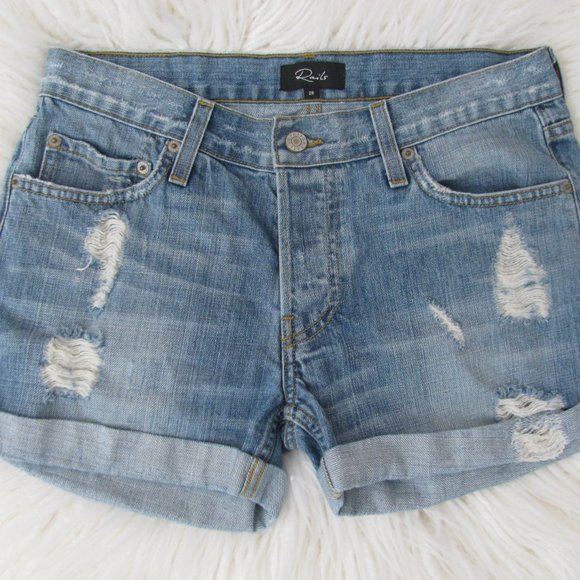 Rails Logan Medium Vintage Wash Shorts - Picture 4 of 8